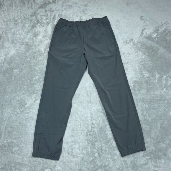 Soybu Mens Woven Jogger Recycled 4-Way Stretch M Gray a0408 - Picture 1 of 8